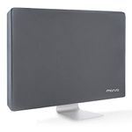 MOSISO Monitor Dust Cover 19,19.5,20,20.5,21 inch Anti-Static Dustproof LCD/LED/HD Panel Case Computer Screen Protective Sleeve Compatible with iMac 21.5 inch,19-21 inch PC,Desktop and TV, Space Gray