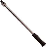 Amtech - 18” x 1/2” Breaker Bar, Corrosion-Resistant Chrome Vanadium, Ideal for Loosening or Tightening Bolts and General DIY Projects, Comfortable Rubber Handle for Reduced Hand Fatigue