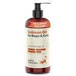 Premium Alaskan Wild Caught Salmon Oil for Dogs and Cats - Omega-3 Rich Fish Oil Supplement for Healthy Skin, Coat, and Joints - All-Natural, Sustainably Sourced - 946 ml Deley Naturals