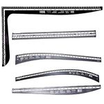 HIRDAY Complete Fashion Designing Tailoring Scales Set of 5 - Hip Curve, Arm Curve, Leg Curve, Ruler, L Scale Round