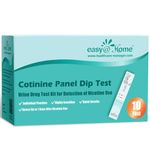 Easy@Home Nicotine Urine Test Strips Kit, Sensitive Rapid Testing Detection 200 ng/mL #ECOT-114 10 Pack