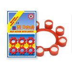 8 Shot Cap Gun Refill Packs For Toy Guns, Set of 12 Cap Rings, 96 Shots, Pistol Sound Effect Caps, Novelty Banger Bullet Pellets. (12 Cap Rings, 96 Shots)