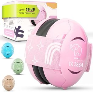 Schallwerk ® Mini+ Baby Ear Muffs (Blossom Pink) – Noise Protection for Babies, Infants, Toddlers – CE & ANSI Certified – Kids Noise Reduction Headphones