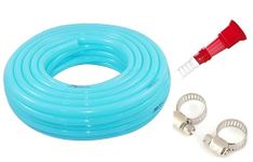 Essoti Flexible Long Garden Water Pipe/PVC Pipe/Garden Outdoors Pipes with Hose Connector…Blue 25 Meter