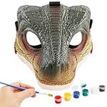 PaLeyFer Hard Plastic Dino Mask, 2 