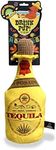 Bow Wow Pet Tequila Bottle Dog Toy Squeaky Plush One Piece Pet Teeth Teasing Toy (97677)