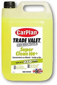 CarPlan Trade Valet Hand Wash Car Concentrate Super Clean 100+, 5 Litre