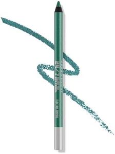 URBAN DECAY 24/7 Glide-On Waterproof Eyeliner Pencil (Electric Empire - Green Metallic), Smudge-Proof, Transfer-proof, Long-lasting Colored Eye Liners, Hydrating Vitamin E, Cruelty-free - 0.04 oz