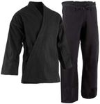 TMA 12 oz Extra Heavyweight Brushed cotton Drawstring Uniform Karate Gi (5)