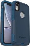 OtterBox COMMUTER SERIES Case for iPhone XR - Frustration Free Packaging - BESPOKE WAY (BLAZER BLUE/STORMY SEAS BLUE)