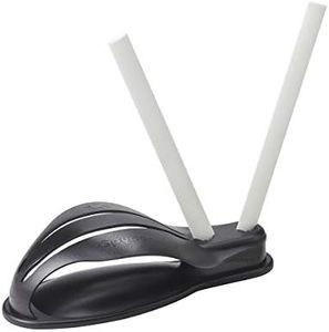 Spyderco Gauntlet Select - Easy-to-Use Knife Sharpener with Two Fine Ceramic Rods - 603F Black