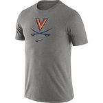 Nike Men's College Essential Logo T-Shirt, Virginia Cavaliers Gray, XX-Large