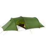 Naturehike Opalus Backpacking Tent Spacious Lightweight 3 Perosn Family Tent 3 Man Tunnel Tent with Awning (20D Green-3P)