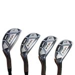 Men's Majek MX4 Hybrid Iron Set, which Includes: #7, 8, 9, PW Regular Flex Graphite Right Handed New Utility Clubs