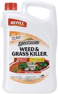 Spectracide Weed & Grass Killer (Refill), Use On Driveways, Walkways and Around Trees and Flower Beds, 1.3 Gallon