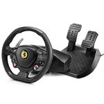 Thrustmaster T80 RW Ferrari 488 GTB Steering Wheel - Realistic Driving Experience for PlayStation - Become the King of the Track