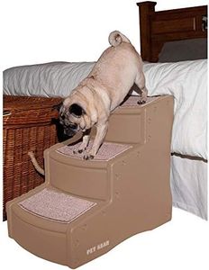 Pet Gear Easy Step III Pet Stairs, 3-Step/for Cats and Dogs up to 150-pounds, Tan, (PG9730TN)