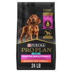 Purina Pro Plan Sensitive Skin & Stomach Dry Puppy Food, Salmon & Rice - 10.9 kg Bag