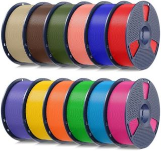SUNLU PETG2.0 Filament 1.75mm,12kg,12 Packs Multi-Color