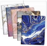 Elan Publishing Company Field Notebook/Journal - 8"x10" - Marble Covers - Lined - Pack of 5