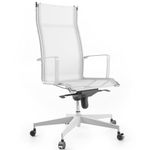 Bossberg BB70 Ergonomic Office Chair - Swivel Base with Castors, for Study, Desk, Premium Design and Made in Italy