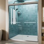 Double Sliding Glass Shower Door, 5