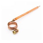 LANGshaw Thermostat with Capillary Tube Temperature Range 13-38c for Gas Valve Heater Leisurely