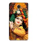 Yunic Polycarbonate Printed Colorful Lord Krishna, Radhe Krishna Designer Hard Back Case Cover for Xiaomi Redmi Note 4 / Redmi Note 4 (Multicolor)