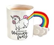 BigMouth Inc Unicorn Farts Mug, Cer