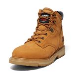 Timberland PRO Men's 6" Pit Boss Soft Toe, Wheat, 7.5 W US