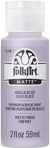 FolkArt Acrylic Paint, 2 oz, Lilac Ice 2 Fl Oz