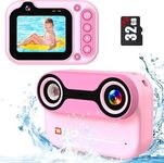 Kids Waterproof Camera 1080P HD 26M