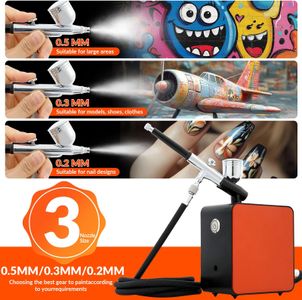 Mini Airbrush Kit with Compressor – Portable Airbrush Set