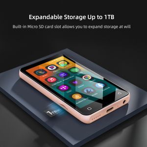 80GB MP3 Player with Bluetooth and WiFi – Pink