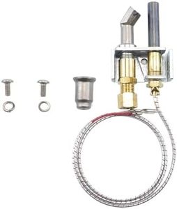 Irnyso Replacement Furnace Pilot Unit kit 1820-009 fits ROBERTSHAW PG9A25, PG9A19, PG9A42JTL020, PG9A01 90° Right Hand Flame PG9 Furnace LP/NG, 750mV, 32 in