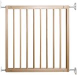 BabyDan Aalborg, 71.5-78.5 cm, Basic Stair Gate/Baby Gate/Safety Gate, Wood, Made in Denmark - (Pet Gate/Dog gate)