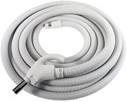 Cen-Tec Systems 91375 Low Voltage Central Vacuum, 50 Ft. Hose, Light Gray