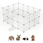 Ricjurzzty Small Animal Playpen wit