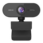 Dewanxin Webcam with Microphone, Full HD 1080P Streaming Webcam for PC,MAC, Laptop, with 360° Rotating Base, Plug and Play USB Camera for Youtube,Skype Video Calling, Studying, Conference, Gaming