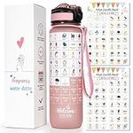 Pregnancy Water Bottle Tracker(Pink
