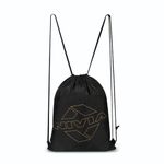 Nivia String Bag 2.0 /Drawstring Bag/Sports Bag Boys/Polyester String Bag/Kit Bags/Drawstring Sports Bag/Dori Backpack/Gym Bag/String Bag Men Waterproof/Drawstring Backpack (Black?Red)