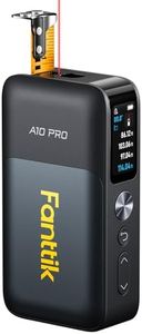 Fanttik A10 Pro 2-in-1 Digital Laser Tape Measure with HD IPS Color Display, 165Ft Rechargeable Laser Measurement Tool & 9.8Ft Measuring Tape, 6 Units Selectable, for Distance/Area/Volume