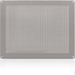 sarkman Outdoor Airbrick Metal Cover - 25x20cm Pest Proofing for Rat, Mouse, Squirrel & Insect Blocks/Covers Access to Walls. Brick Air Vent/Ventilation Hole Covering Grill Plate for Rodent