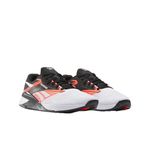 Reebok Unisex-Adult Nano X4 Sneaker, Black/Footwear White/Orange Flare, 8 Women/6.5 Men