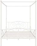 DHP Canopy Sturdy Bed Frame, Metal,