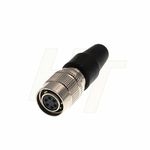 HangTon 6 Pin Female Cable Connector Circular Power Trigger Plug for AVT Basler ace GigE Jai Dalsa Sony Industrial CCD Camera HR10A-7P-6S