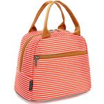 Lunch Bag Tote Bag Lunch Organizer Lunch Holder Insulated Lunch Cooler Bag for Women/Men,Red