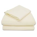 American Baby Company Sheet Set, Ecru