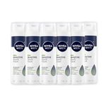 NIVEA Men Sensitive Shaving Foam 7 Ounce (Pack of 6)