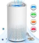 Air Purifier, Air Cleaner for Home, Pets Hair and Lock Set, Auto & Sleep Mode